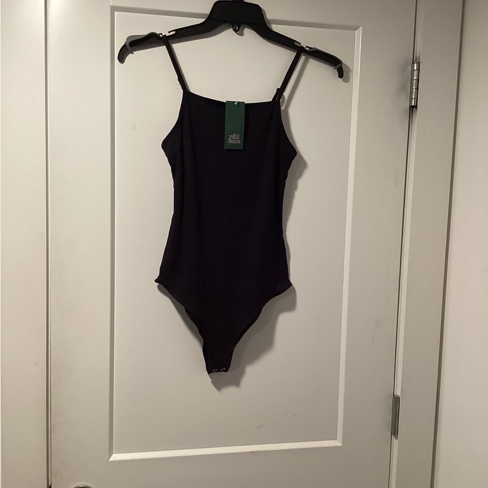 Nwt Wild Fable Size S Bodysuit Ebony